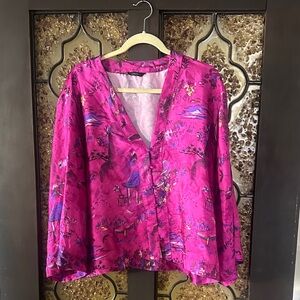 Vibrant Pink Women's Top